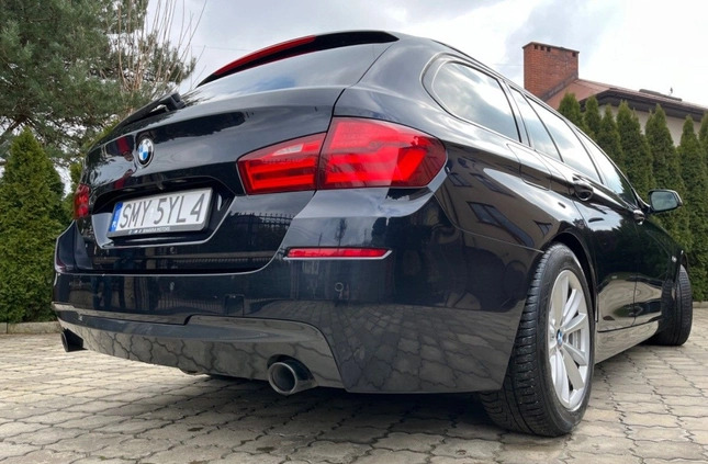 BMW Seria 5 cena 69999 przebieg: 199000, rok produkcji 2012 z Barczewo małe 596